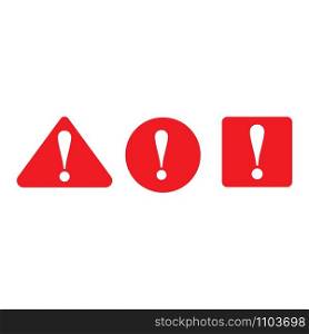 warning danger vector icon illustration design template