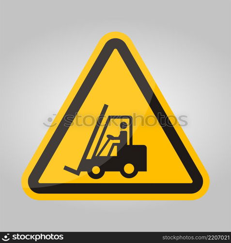 Warning Do not operate the forklift