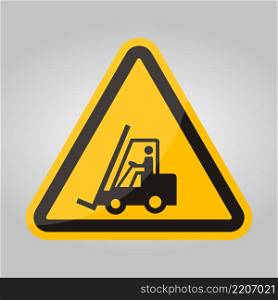 Warning Do not operate the forklift