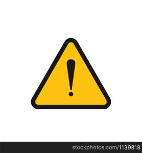 Warning icon graphic design template vector isolated. Warning icon graphic design template vector