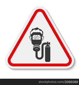 Warning Sign Breathing Apparatus Required