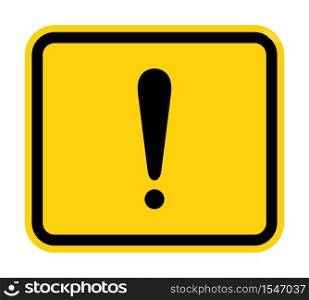 Warning sign Sign Isolate On White Background,Vector Illustration