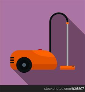 Wash vacuum cleaner icon. Flat illustration of wash vacuum cleaner vector icon for web design. Wash vacuum cleaner icon, flat style
