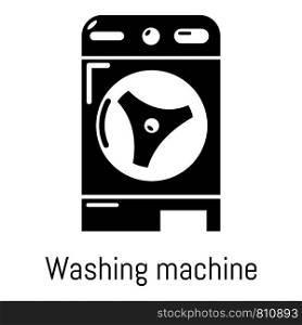 Washer icon. Simple illustration of washer vector icon for web. Washer icon, simple black style
