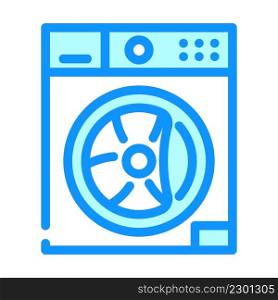 washer machine appliance color icon vector. washer machine appliance sign. isolated symbol illustration. washer machine appliance color icon vector illustration