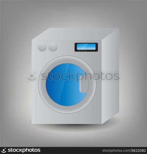Washing Machine icon vector illustration