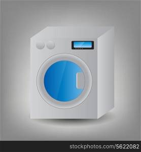 Washing Machine icon vector illustration