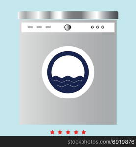 Washing machine icon .. Washing machine icon .