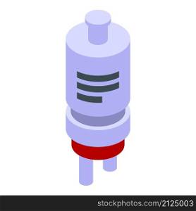 Washing machine repair filter icon isometric vector. Broken appliance. Electrician service. Washing machine repair filter icon isometric vector. Broken appliance