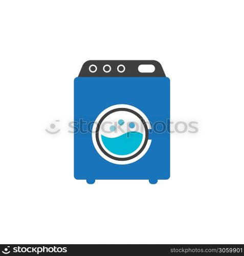 washing machine vector icon design