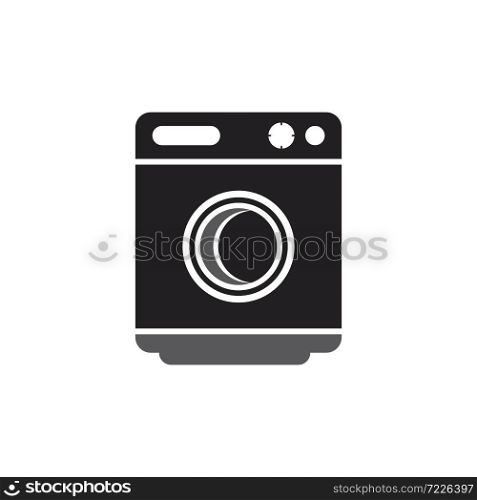 washing machine vector icon design
