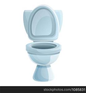 Washroom toilet icon. Cartoon of washroom toilet vector icon for web design isolated on white background. Washroom toilet icon, cartoon style