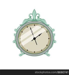 watch clock vintage cartoon. watch clock vintage sign. isolated symbol vector illustration. watch clock vintage cartoon vector illustration