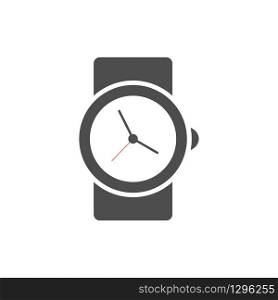 Watch in flat desing with modern style. Vector EPS 10
