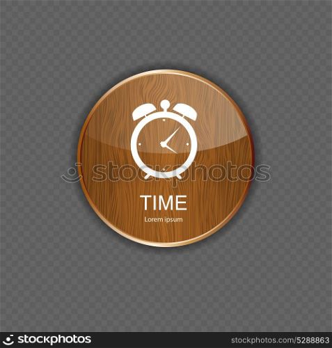 Watch wood application icons