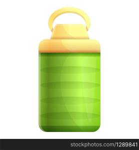 Water bottle icon. Cartoon of water bottle vector icon for web design isolated on white background. Water bottle icon, cartoon style