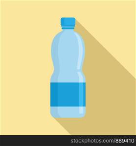 Water bottle icon. Flat illustration of water bottle vector icon for web design. Water bottle icon, flat style