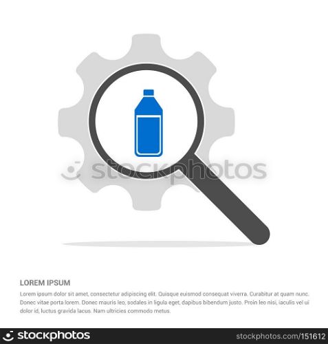 Water bottle icon - Free vector icon