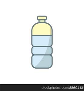 Water bottle icon vector design templates isolated on white background