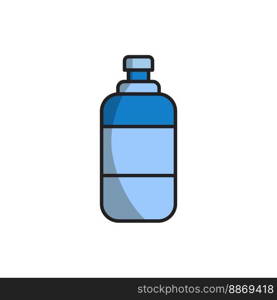 Water bottle icon vector design templates isolated on white background