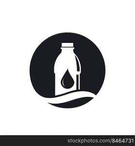 water bottle icon vector illustration design template