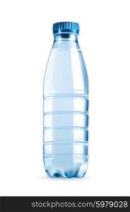 Water bottle vector object