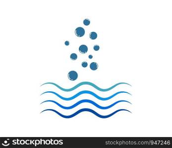 water bubble icon vector illustration design