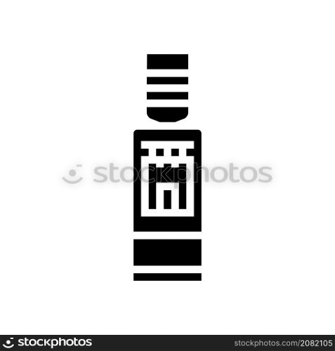 water cooler equipment glyph icon vector. water cooler equipment sign. isolated contour symbol black illustration. water cooler equipment glyph icon vector illustration