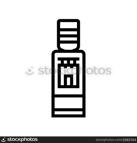 water cooler equipment line icon vector. water cooler equipment sign. isolated contour symbol black illustration. water cooler equipment line icon vector illustration