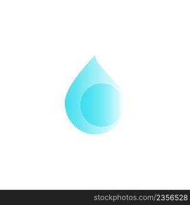 water drop icon design illustration