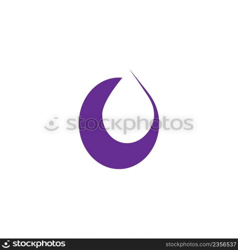water drop icon design illustration