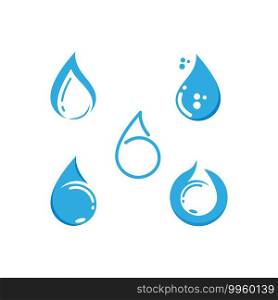 water drop  icon vector illustration design