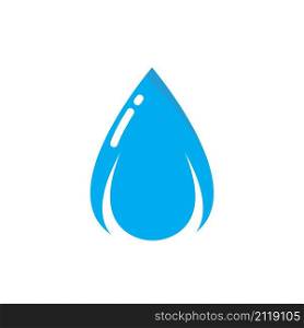 water drop icon vector illustration design template