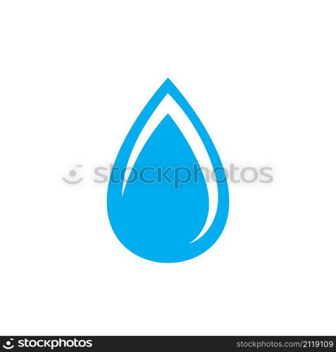 water drop icon vector illustration design template