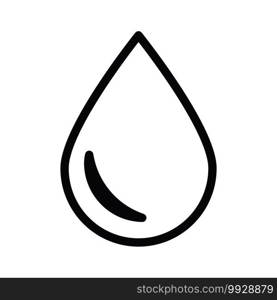 water drop icon vector template design
