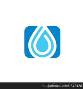 water drop line icon vector illustration design template web