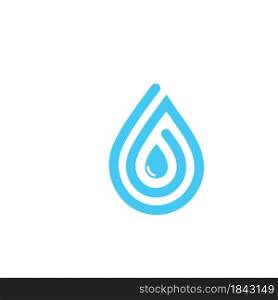 water drop line icon vector illustration design template web