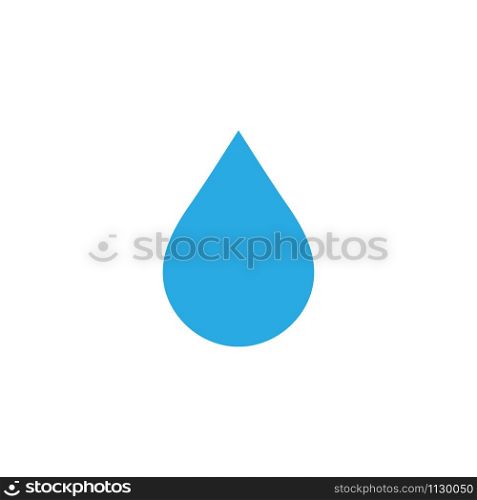 Water drop logo icon element design template vector. Water drop logo icon element design template