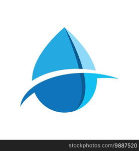 Water drop logo images illustration design