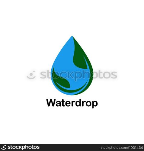 Water Drop Logo template vector icon illustration design