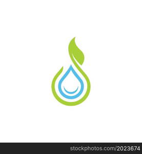 Water Drop Logo template vector icon illustration design