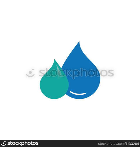 water drop Logo Template vector illustration design