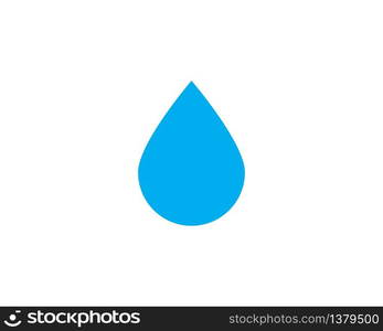 water drop Logo Template vector illustration design