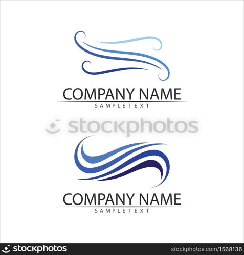 Water drop Logo Template vector illustration design