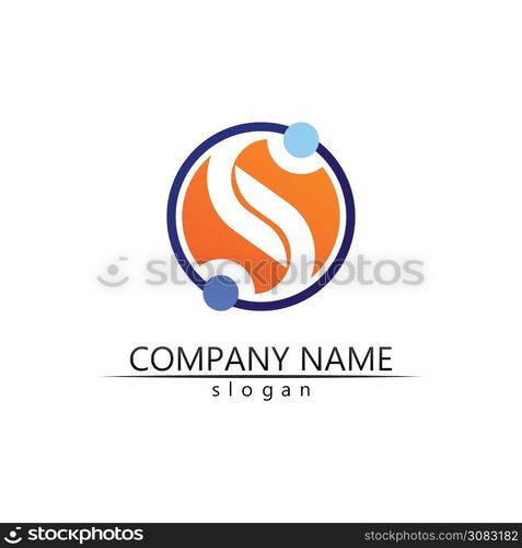 Water drop Logo Template vector illustration design