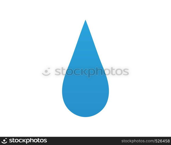 Water drop Logo Template vector illustration design