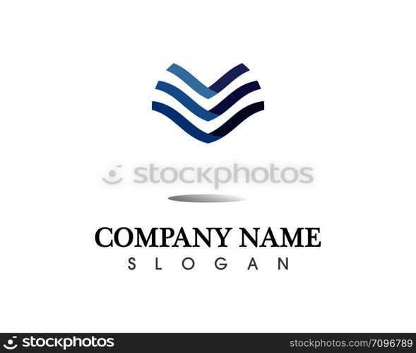 water drop Logo Template vector illustration design