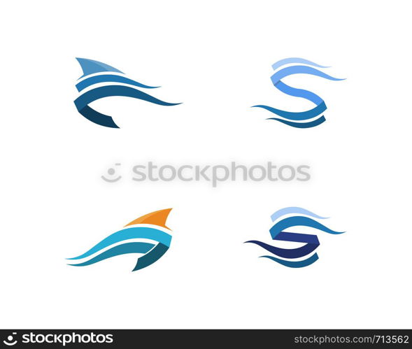 water drop Logo Template vector illustration design