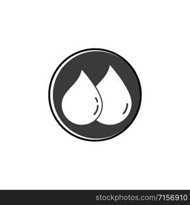 water drop Logo Template vector illustration design