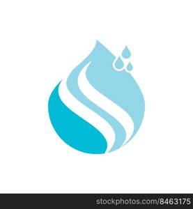 Water drop Logo Template vector illustration design